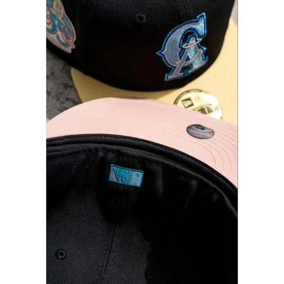 New Era California Angels Butter Edition 59FIFTY Fitted Hat 35 Year Patch - Picture 7 of 9